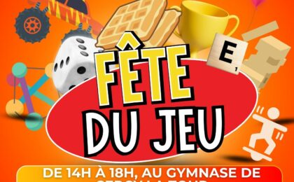 Affiche fête du Jeu