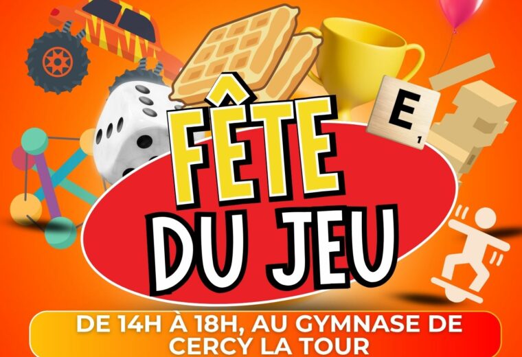 Affiche fête du Jeu